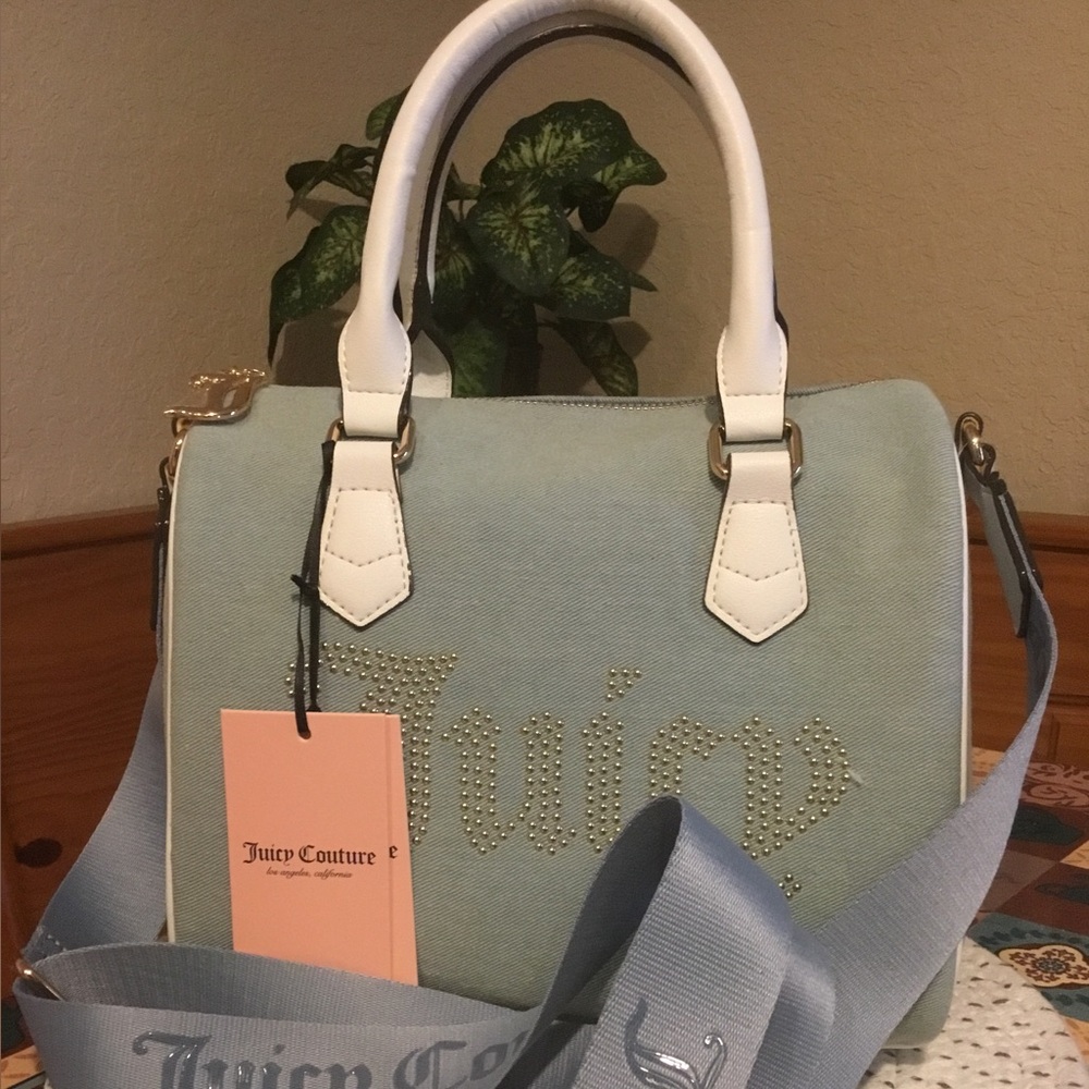 Juicy Couture Obsession Denim Satchel bag